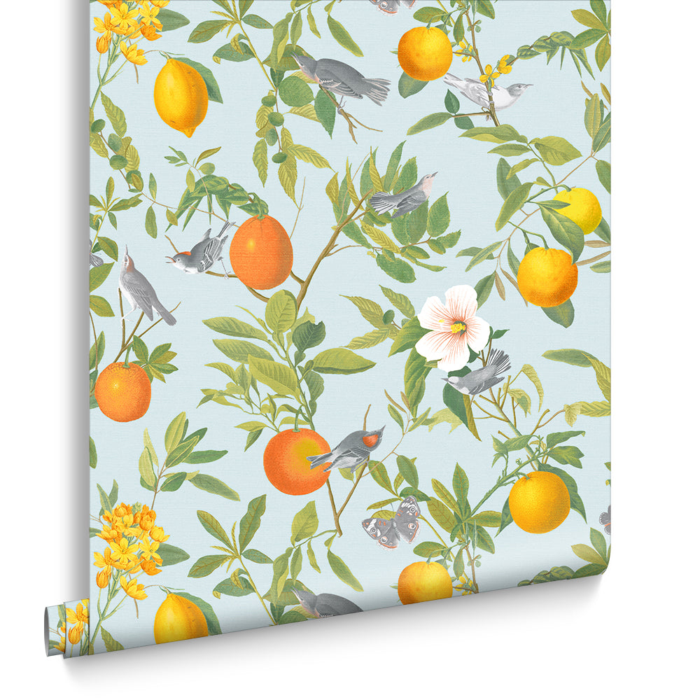 Graham & Brown vliesbehang Amalfi Cielo Lichtblauw