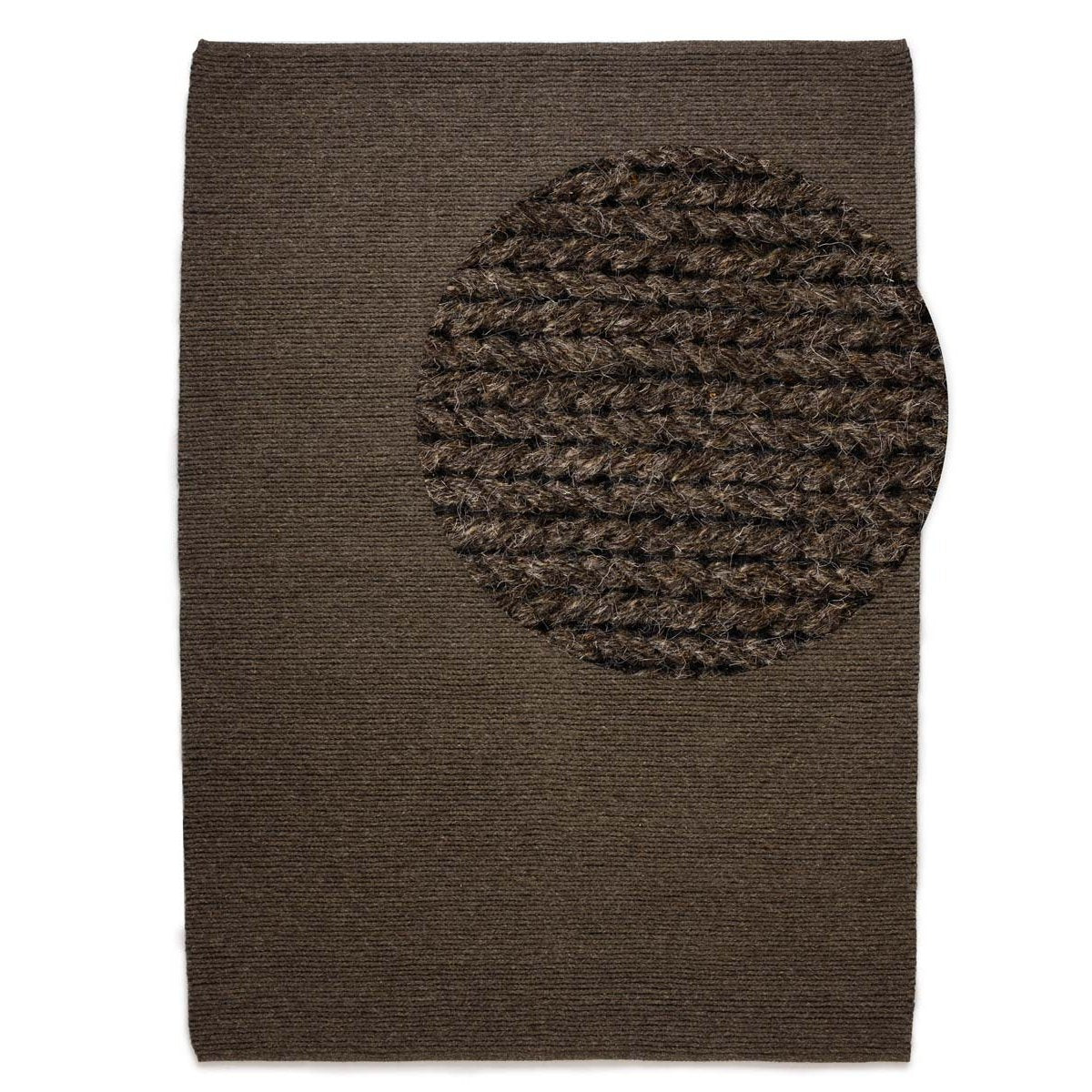 Nordic Weavers Wollen vloerkleed - Narvik Taupe - 140x200 cm