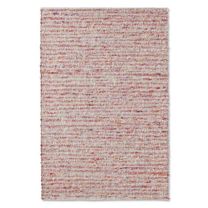 Tapeso Wollen vloerkleed - Thora rood|roze - 170x230 cm