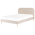 Beliani - FLAYAT - Tweepersoonsbed - Beige - 180 x 200 cm - Fluweel