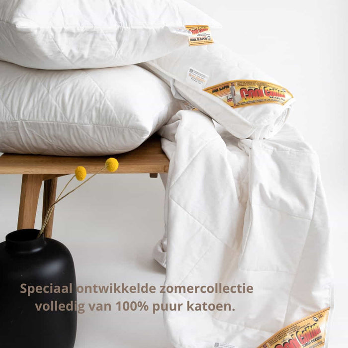 Cool Cotton - 100% Katoenen Matrasoplegger - 70 x 200