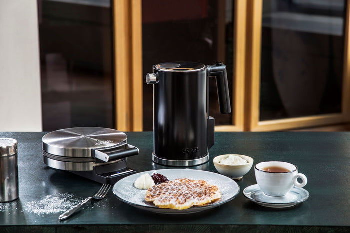 Graef waterkoker 'Exclusive' zwart - 1,2 l - instelbaar