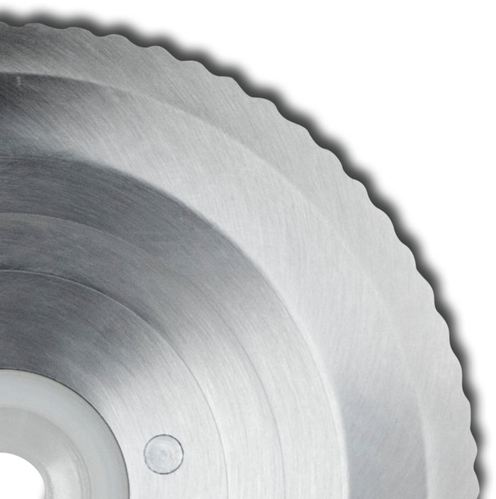 Graef gegolfd mes voor snijmachine Classic - roestvrij staal