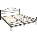 tectake Slaapkamerbed metalen bed „Art“ met lattenbodem