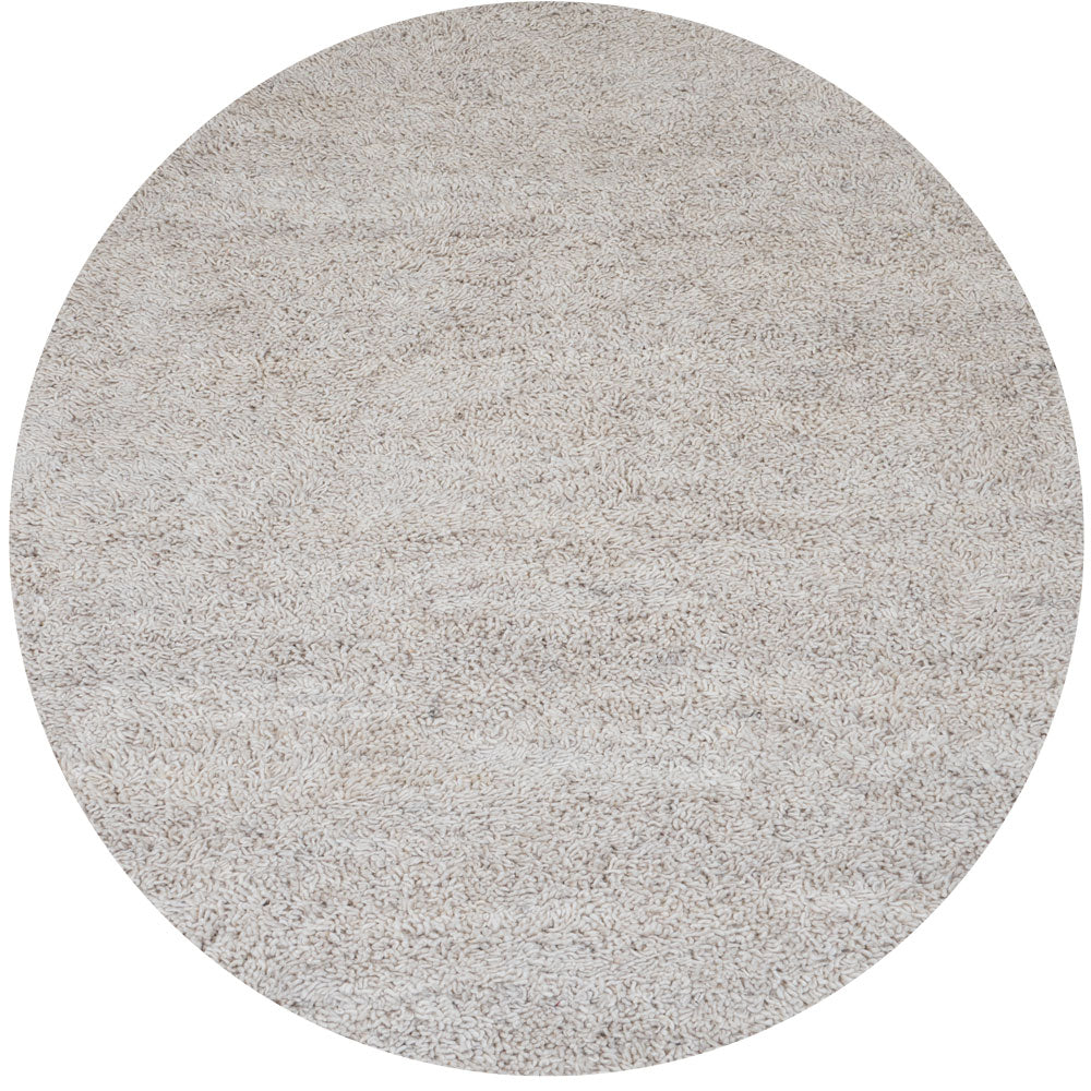 Veer Carpets - Vloerkleed Berbero Pelosa Creme 815 - ø160 cm