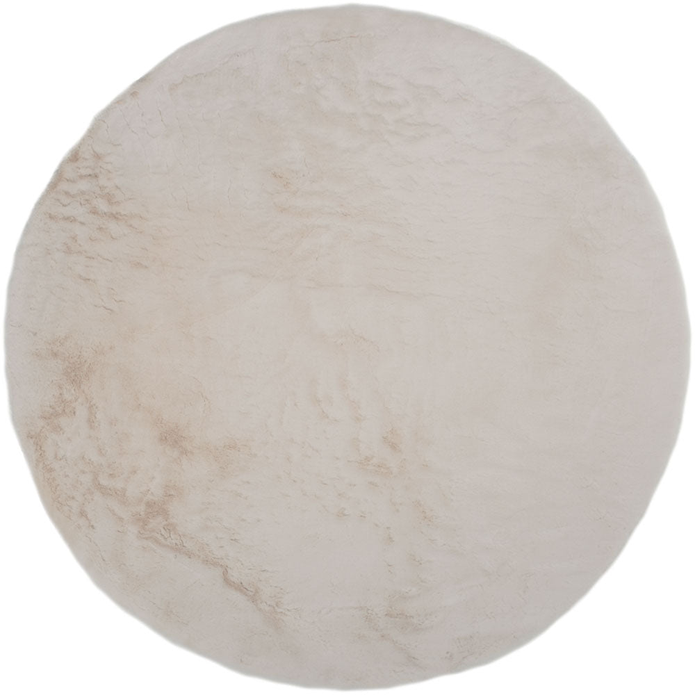Veer Carpets - Vloerkleed Morbido Beige 2212 - Rond ø160 cm