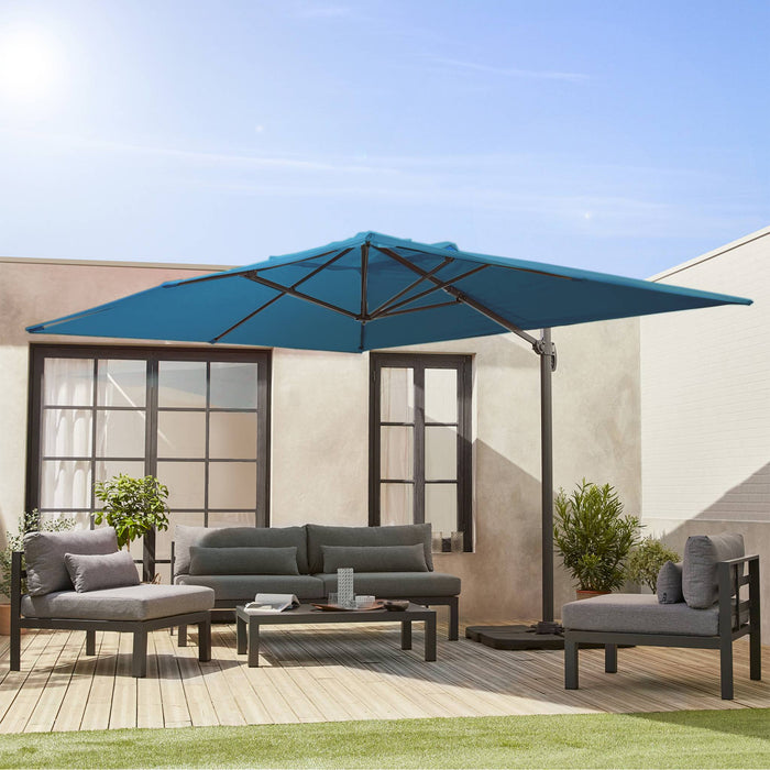 sweeek - Rechthoekige parasol 3x4m