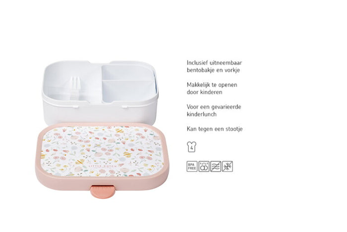 Lunchbox Campus Little Dutch - Flowers & butterflies