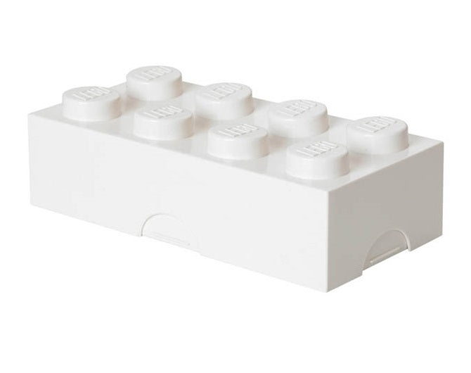 Lunchbox Classic Brick 8, Wit - LEGO