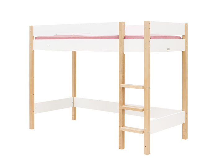 Bopita Lucas hoogslaper 90x200 - Wit|Naturel