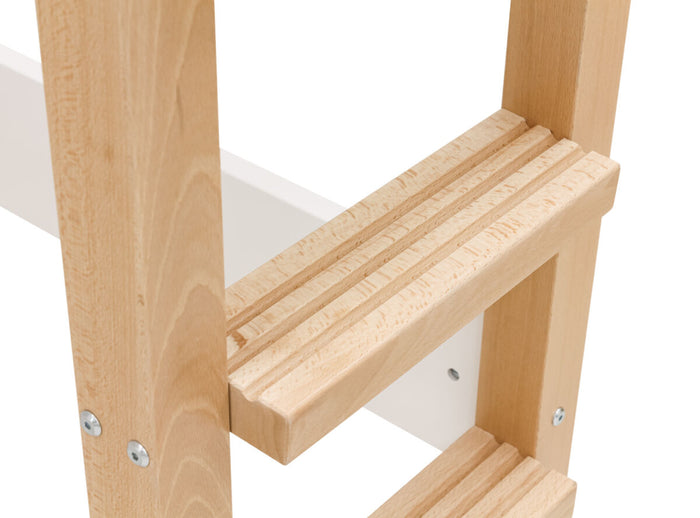 Bopita Lucas hoogslaper 90x200 - Wit|Naturel