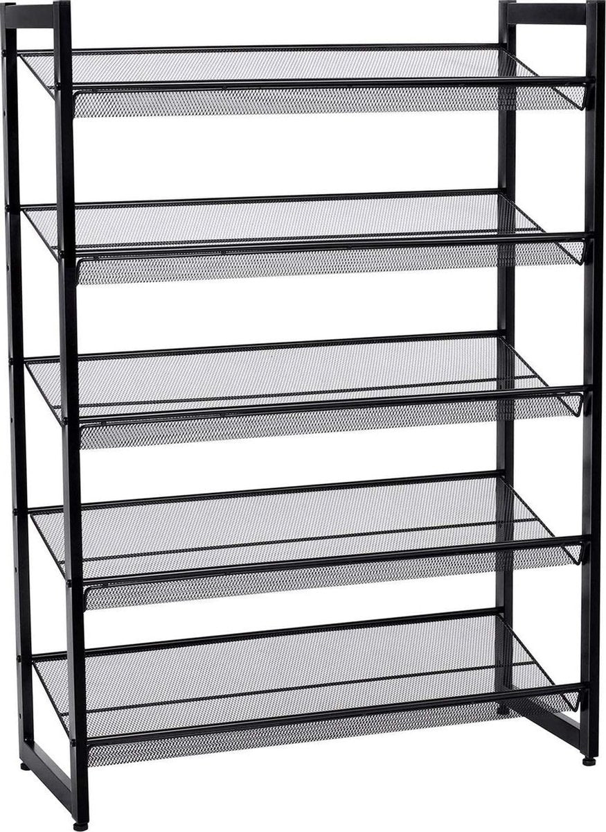 Songmics - Schoenenrek - 5 Laags - 20 Paar Schoenen