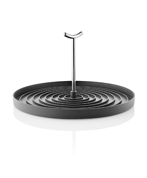 Eva Solo - Afdruiprek, Rond, Inklapbaar, Zwart - Eva Solo