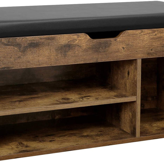 ACAZA Schoenenkast Vintage bruin