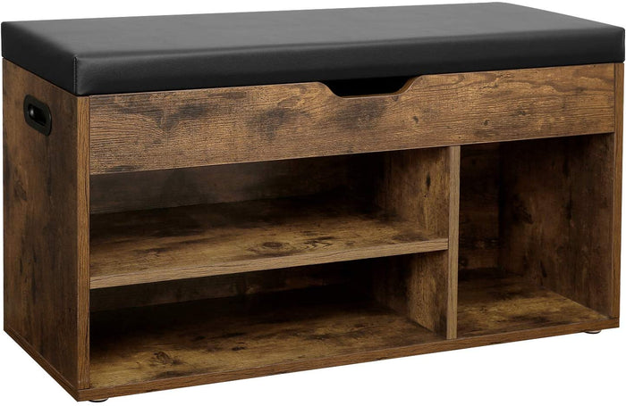 ACAZA Schoenenkast Vintage bruin