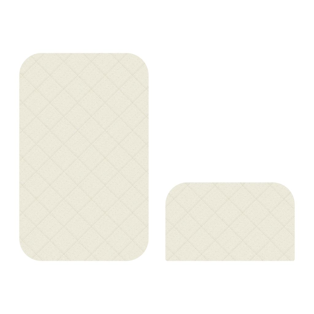 Sebra Meegroei matras classic - baby en junior - wit