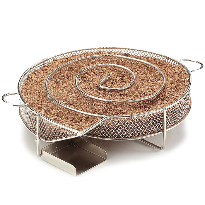 Krumble Barbecue smokerbox rond RVS