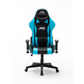 Hioshop Real Gamers Pro gamestoel zwart, blauw.