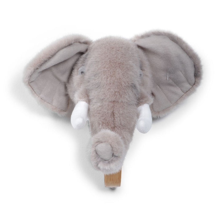Wild&Soft Kapstokhaak pluche olifant - bruin