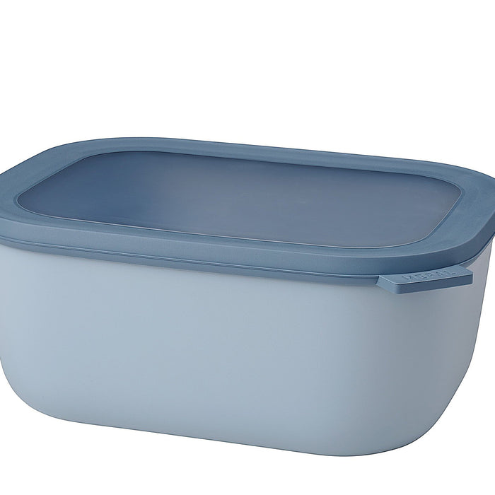 Multikom Cirqula rechthoekig 3000 ml - Nordic blue