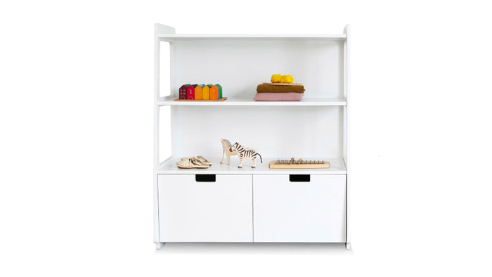 Ukkepuk Sterk speelgoedkast wit