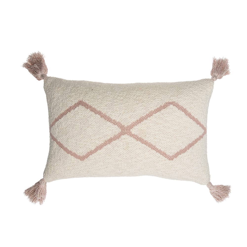 Lorena Canals Little Oasis Nat Pale Pink  Sierkussen 25 x 40 cm