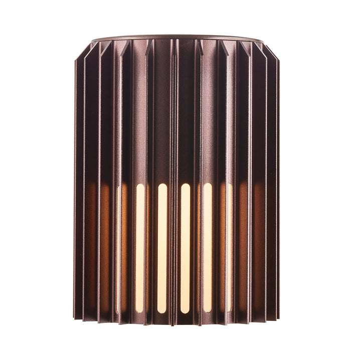 Nordlux Aludra Wandlamp - Bruin Metallic