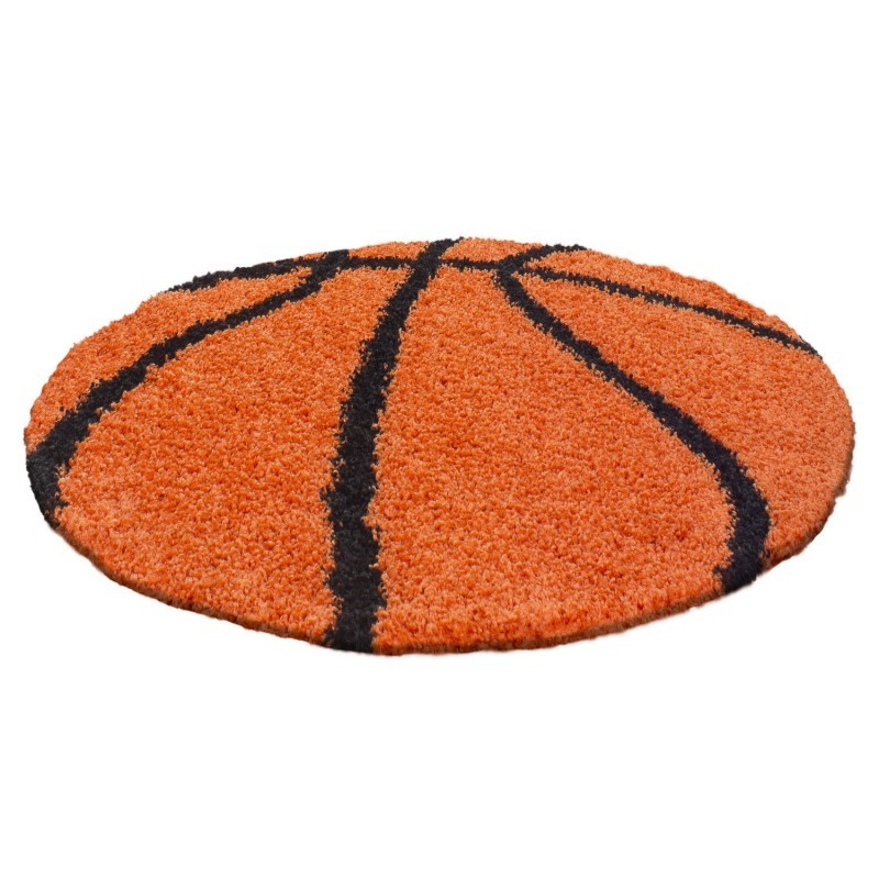 Ayyildiz Fun Basketball Kinderkamer Vloerkleed Rond 100 cm