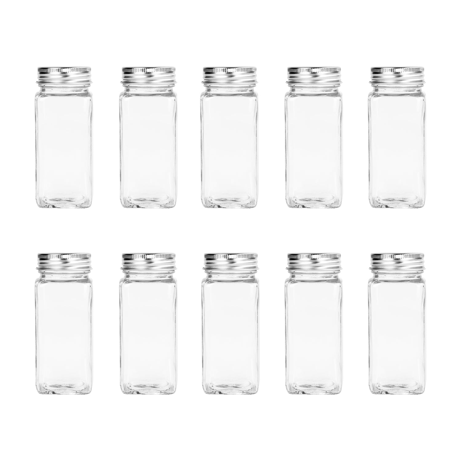 Krumble Kruidenpotje - 120 ml - Glas - Set van 10