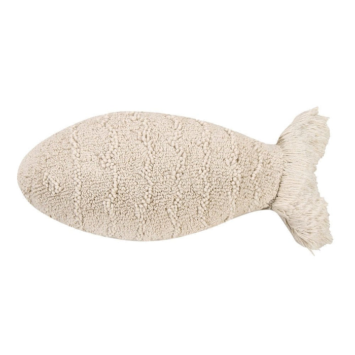 Lorena Canals Baby Fish Natural  Sierkussen 60 x 27 cm