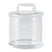 Rivièra Maison - Elegante opslagpot van transparant glas met een hoogte van 12 cm