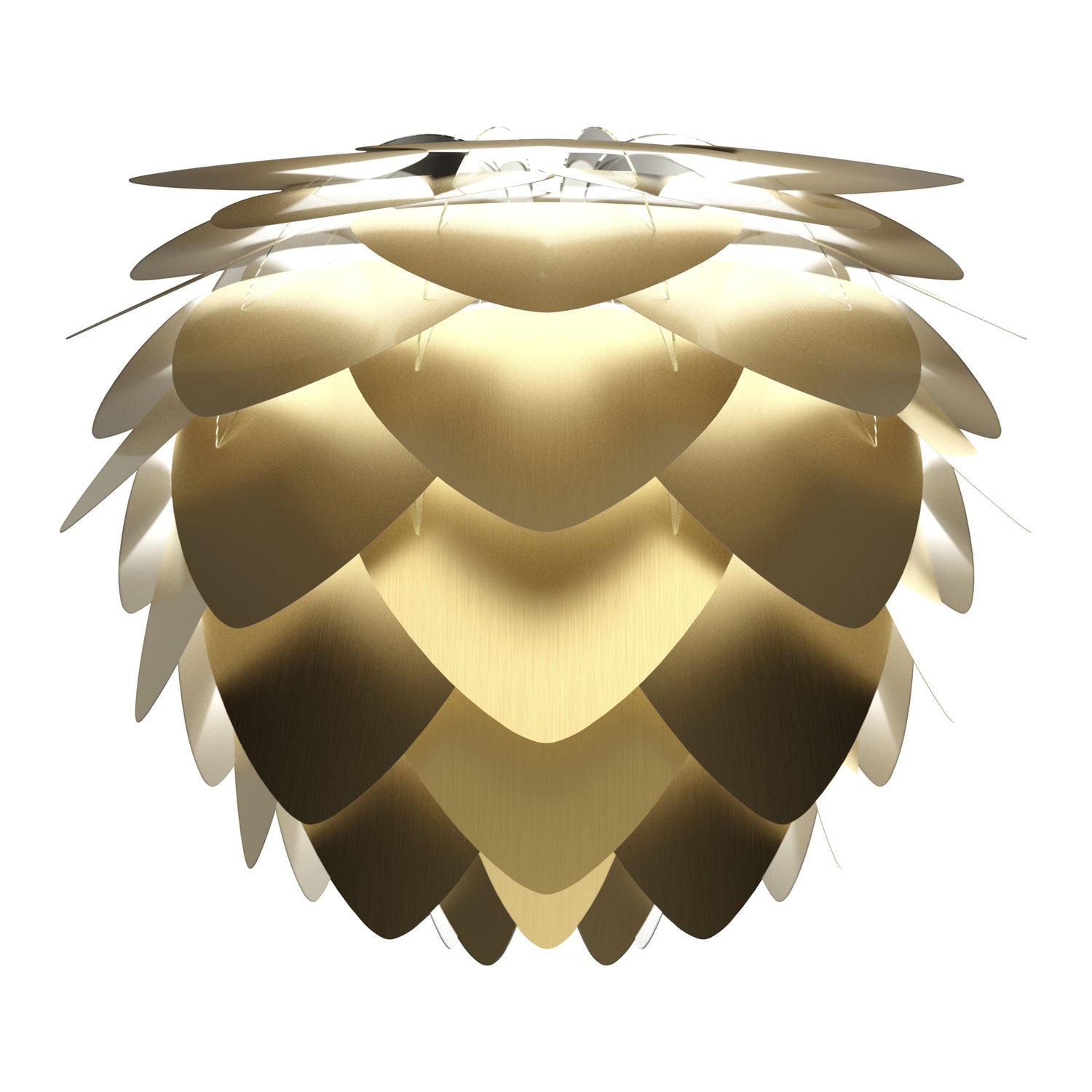 Umage Aluvia Medium Lampenkap - Brushed Brass