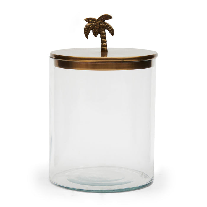 Riviera Maison Palm Breeze Storage Jar -  17.5x17.5x28.0 cm