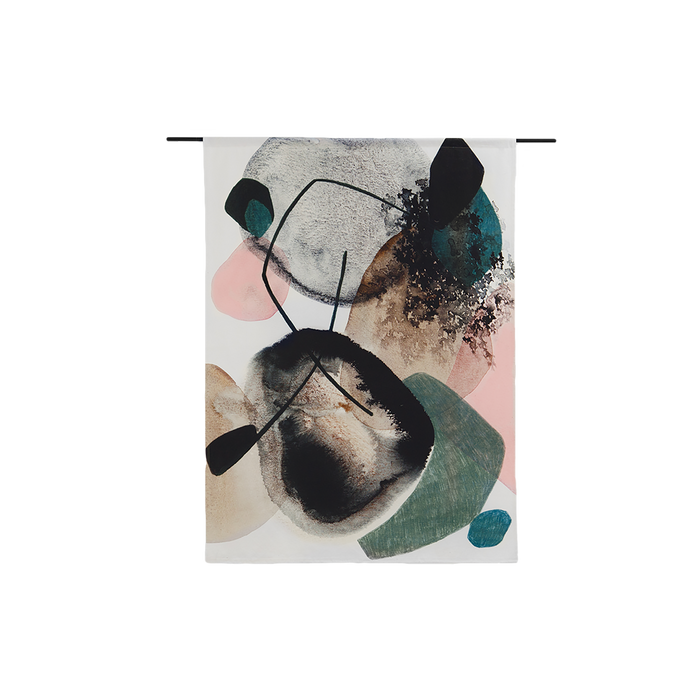 Urban Cotton - Splash Medium - Wandkleed Outdoor