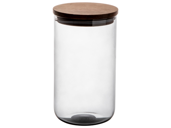 Gusta Voorraadpot Glas 1000ml. Grijs