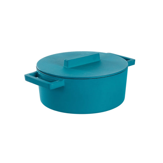 Braadpan Blauw 24 cm incl deksel - Sambonet
