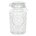 Clayre & Eef Voorraadpot  1900 ml Glas Rond Honingraat Voorraadbus