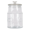 Clayre & Eef Voorraadpot  Ø 15x28 cm Glas Rond Voorraadbus
