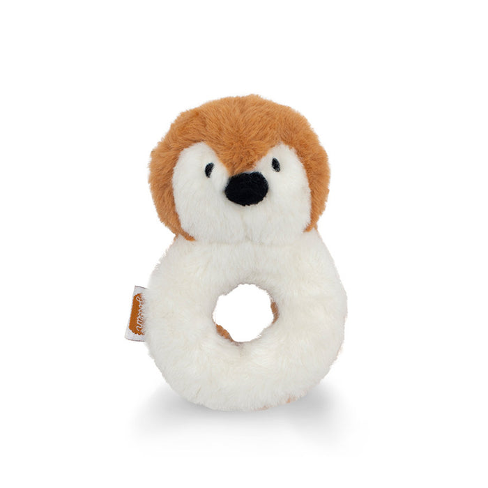 Jollein rammelaar pinguïn caramel (13 centimeter)