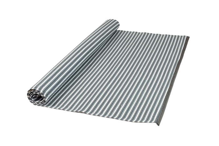 MaximaVida groot plastic kleed Capri 270 x 180 cm grijs wit