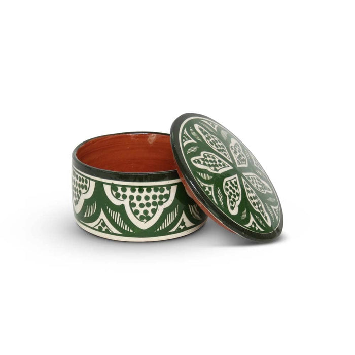 Safaary - Marokkaanse Potje Groen Nakhil Ø 11 x 7cm