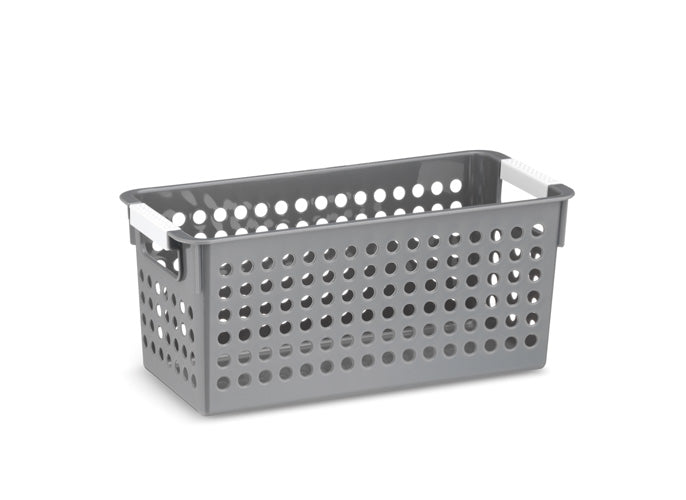 Kela - Voorraadmandje 29 cm x 13,5 cm, Grijs - Kela | Mika