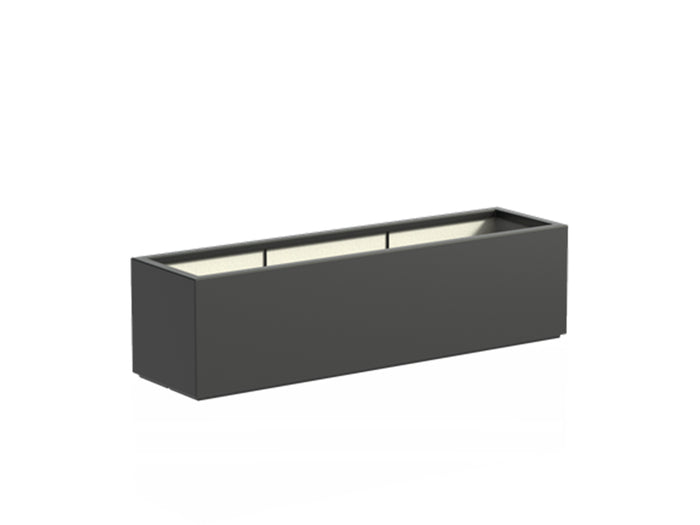 Adezz Buxus polyester plantenbak 150 x 40 x 40 cm