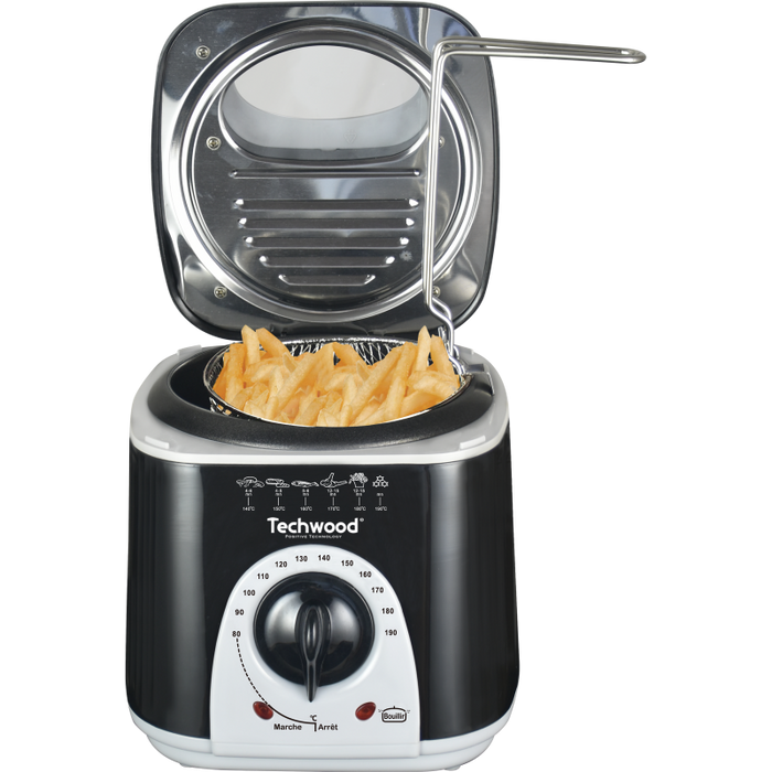 Techwood Mini Frituur- En Fonduepan 2-in-1