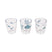 Done by Deer Drinkbekers sea friends set van 3 - blue -