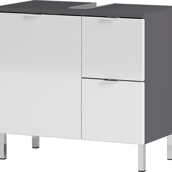 Germania Mauresa Wastafelonderkast Small Wit | Grijs