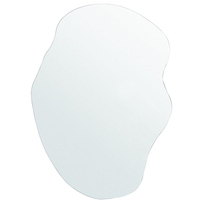 Beliani - FALAISE - Wandspiegel - Zilver  - Glas