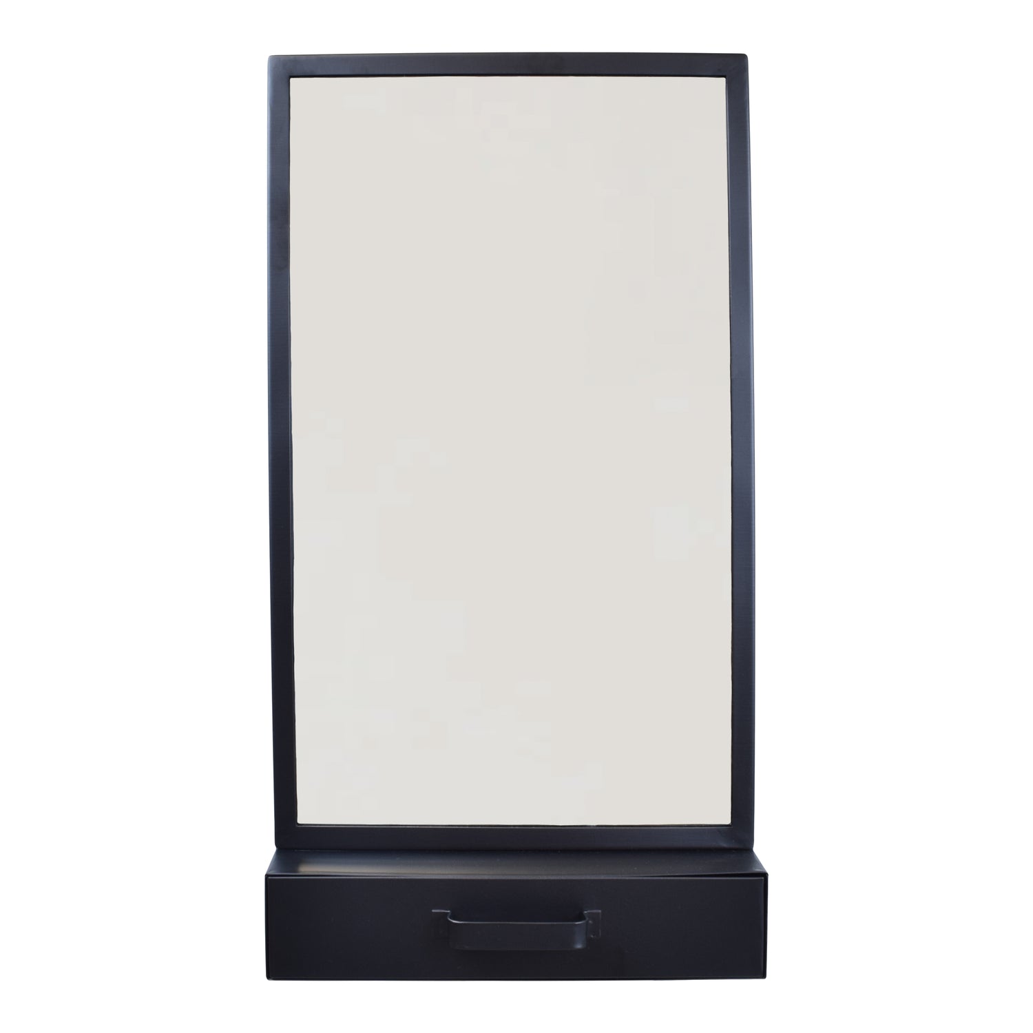 LOFT42 Verona Spiegel – Lade – Zwart – Metaal - 72x38x4