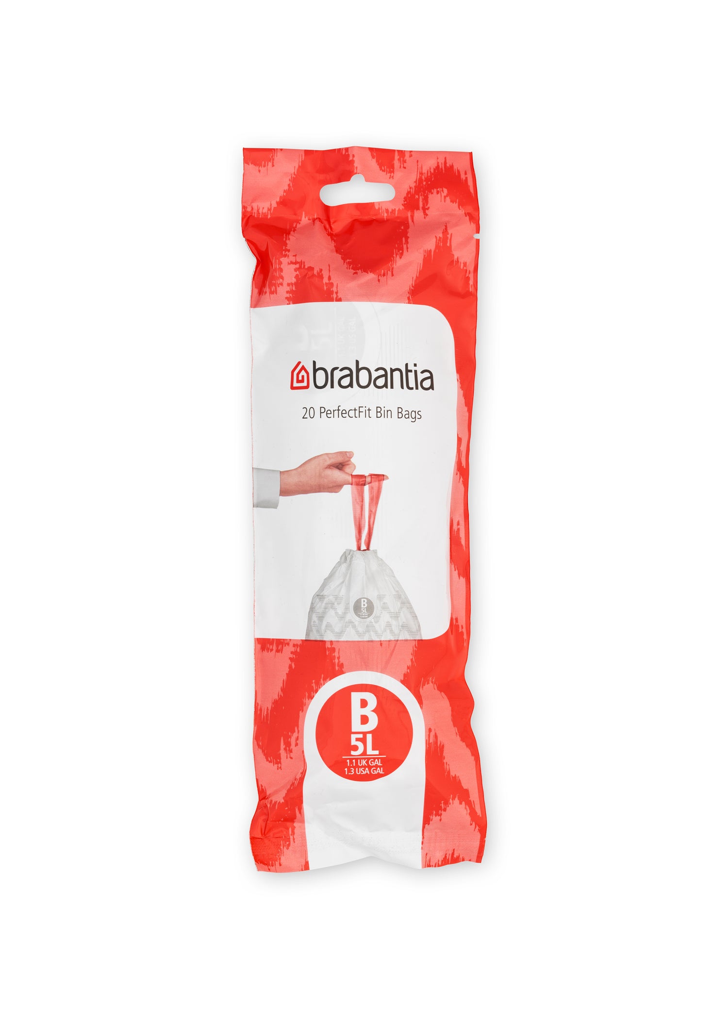 Brabantia Type B PerfectFit Afvalzak 5 Liter - 20 zakken