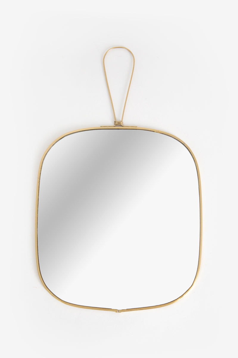 Sissy-Boy Goudkleurige spiegel met hanger